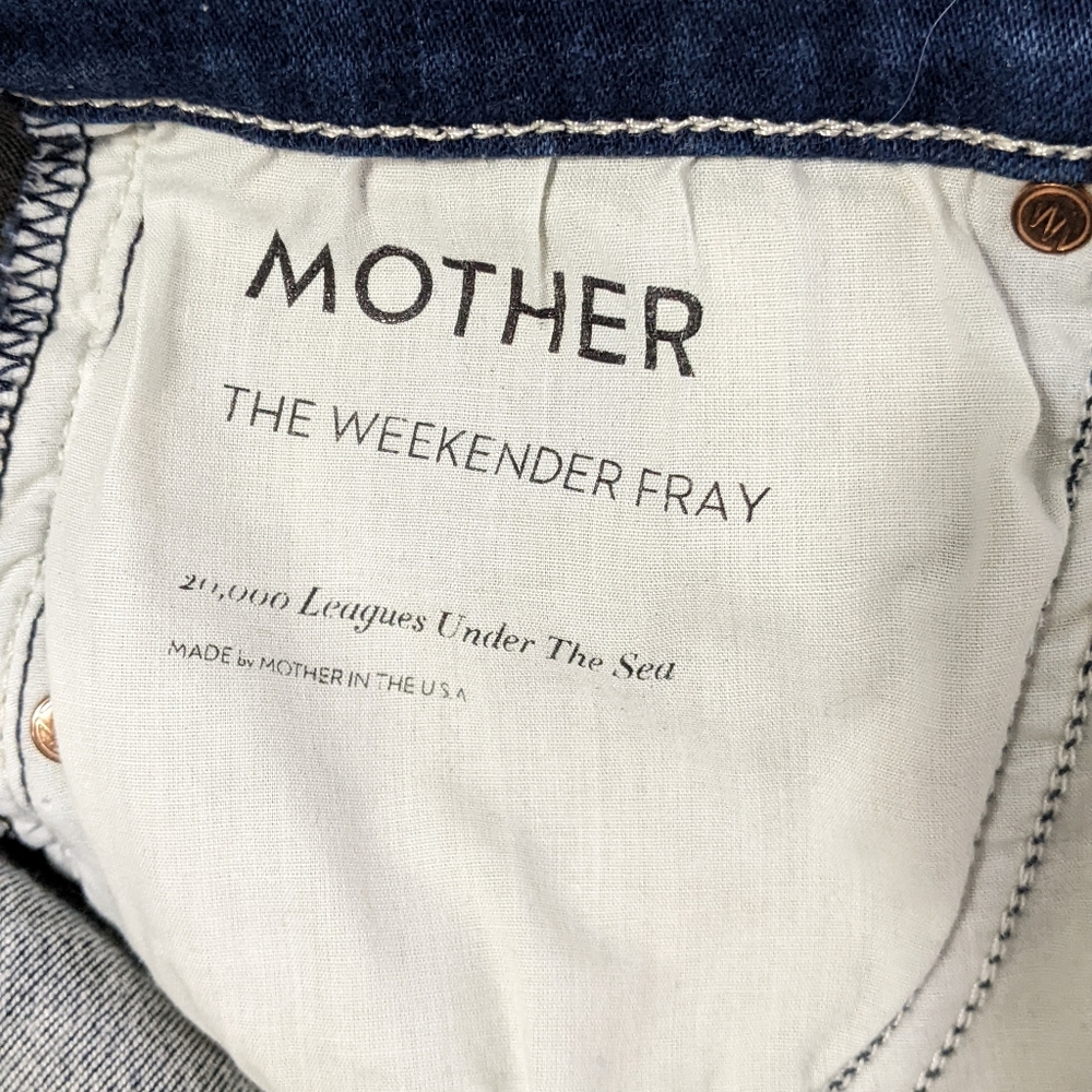 Mother Denim The Weekender Fray 27